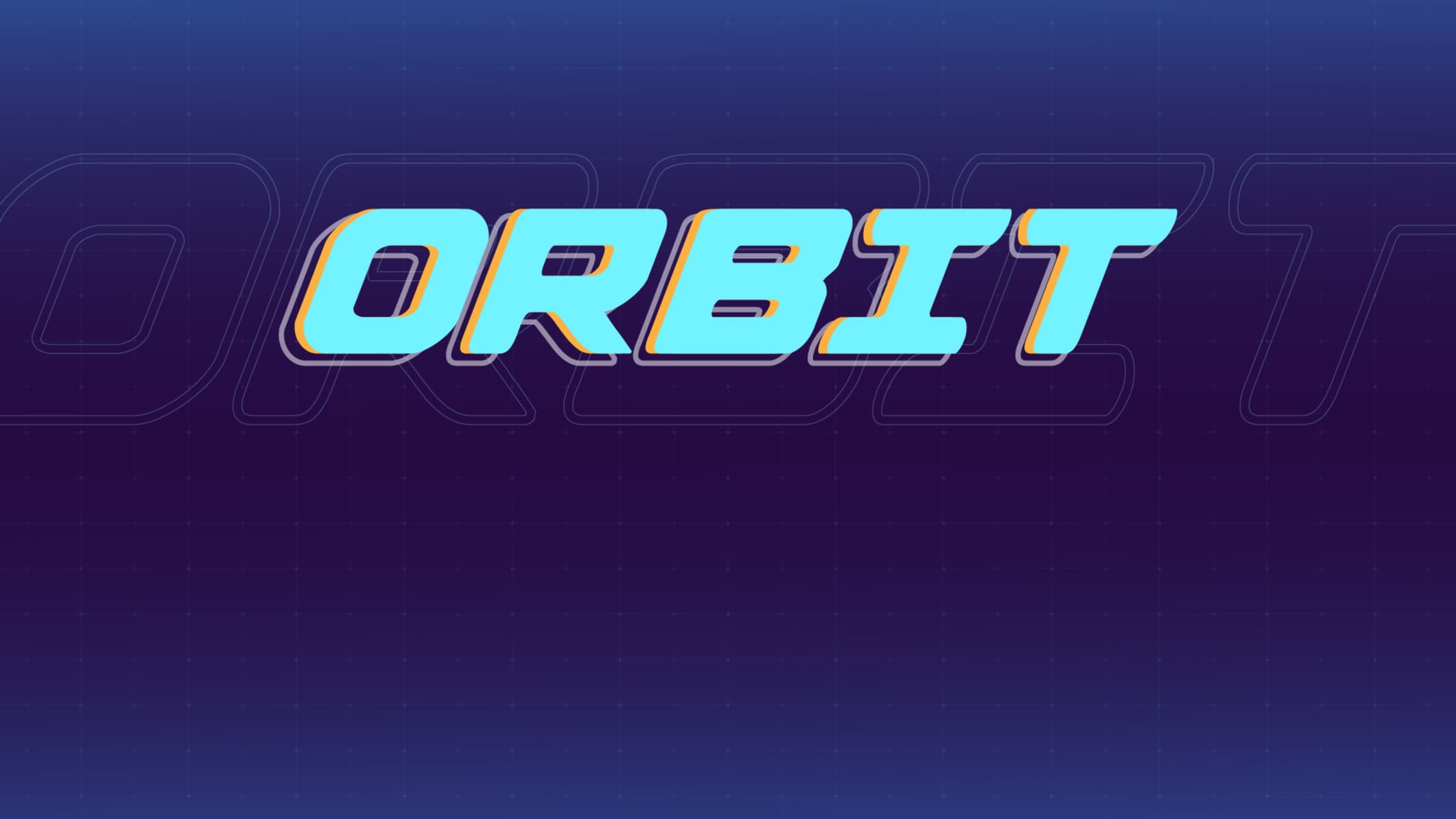 Landing page background with text